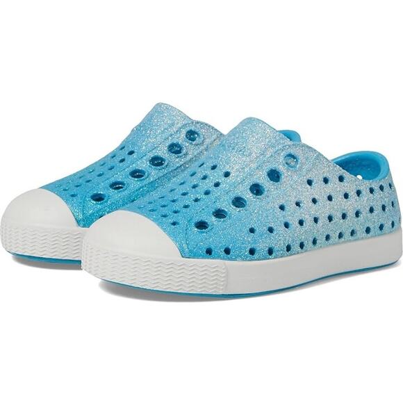 Native Shoes Jefferson Bling Size C13 Coastal Maria Bling/Shell White M28-1 - Picture 1 of 10